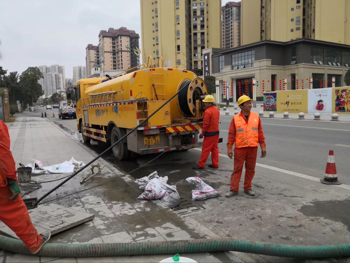同仁排污管道清淤-管道清洗