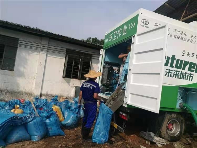 同仁工业污泥压干处理